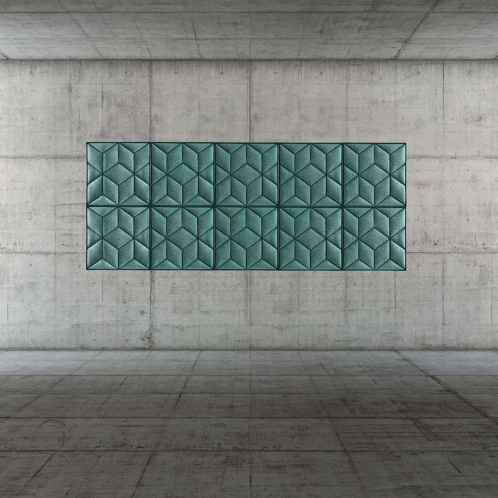 Romb Wall Panel, Green