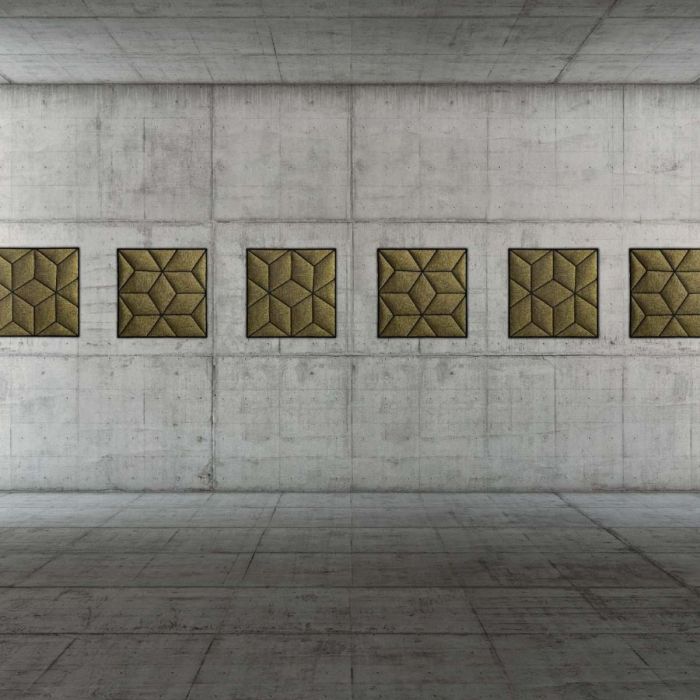 Romb Wall Panel, Green