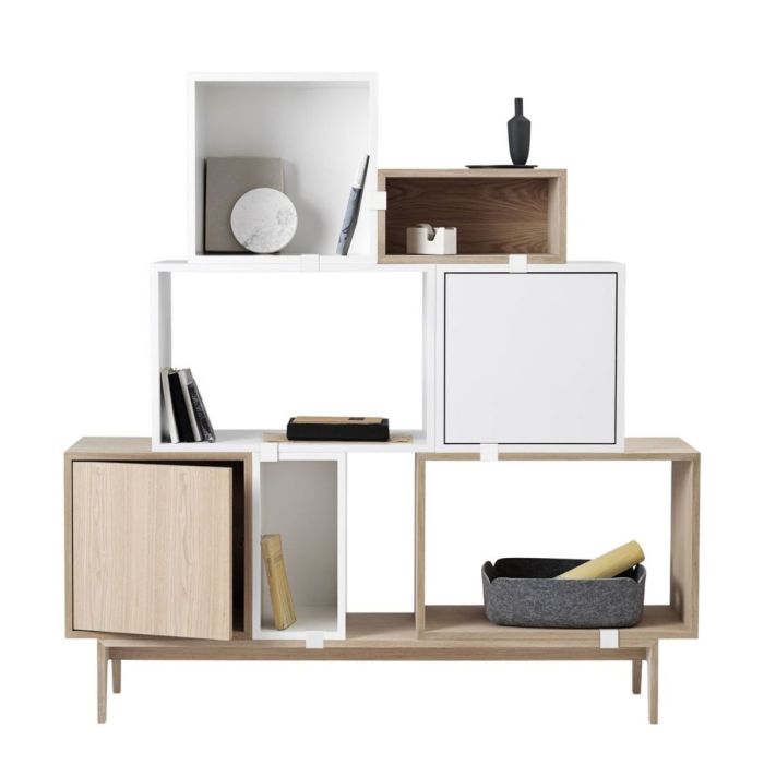 Stacked Storage System, Medium, Door And Backboard