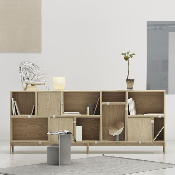 Stacked Storage System, Small, Backboard