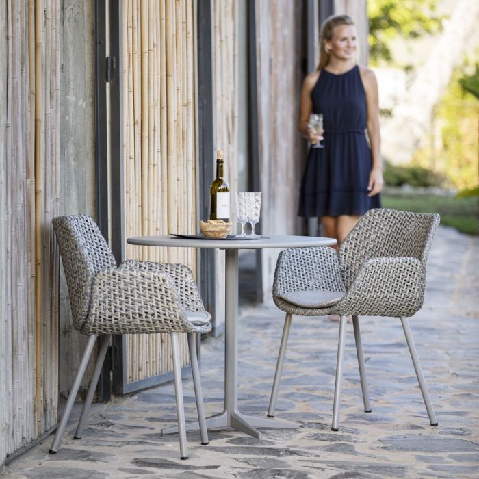Vibe Chair, Light Grey / Bordeaux / Dusty Rose